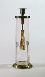 Un electroscopio